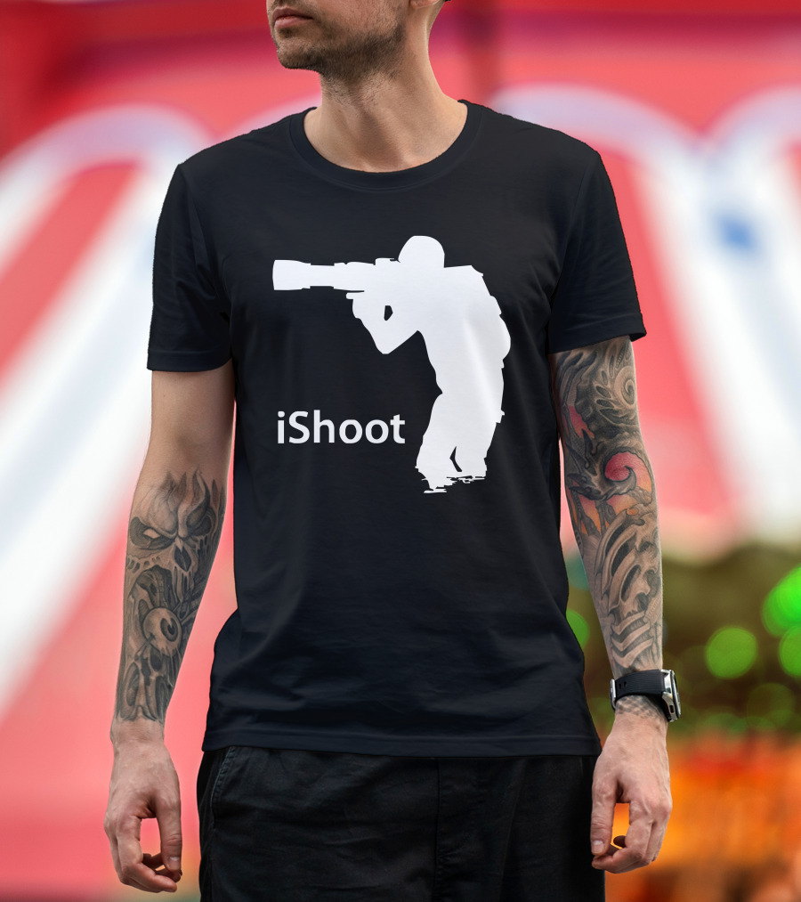 iShoot Camera Photographer T-Shirt