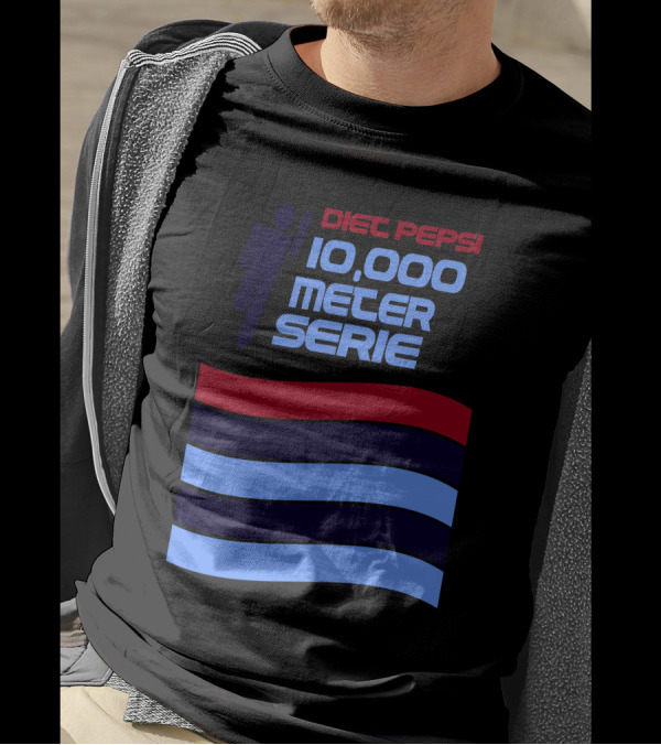 Diet Pepsi 10,000 Meter Serie Vintage T-Shirt