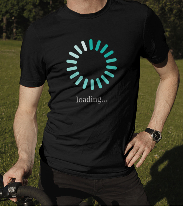 Loading Spinner Progress Bar T-Shirt