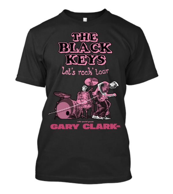 The Black Keys Let's Rock Tour With Special Guests Gary Clark Jr T-Shirt