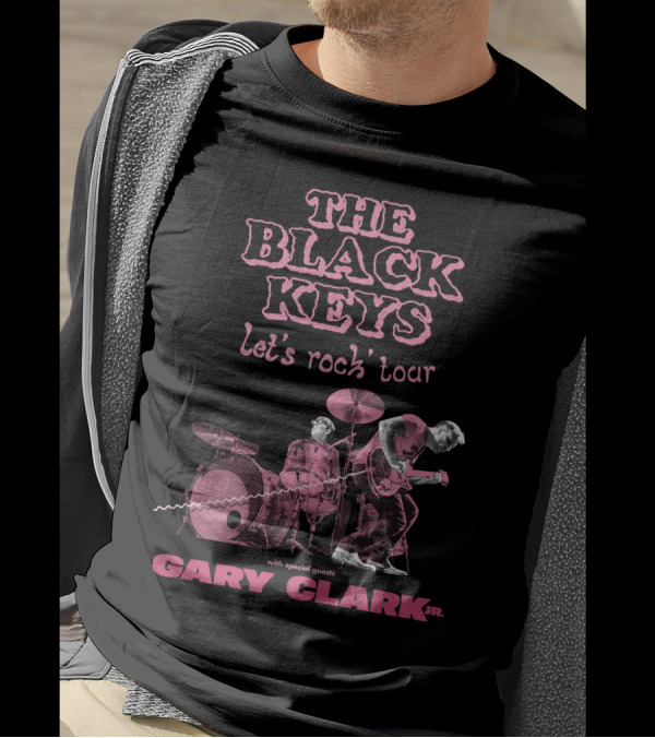 The Black Keys Let's Rock Tour With Special Guests Gary Clark Jr T-Shirt