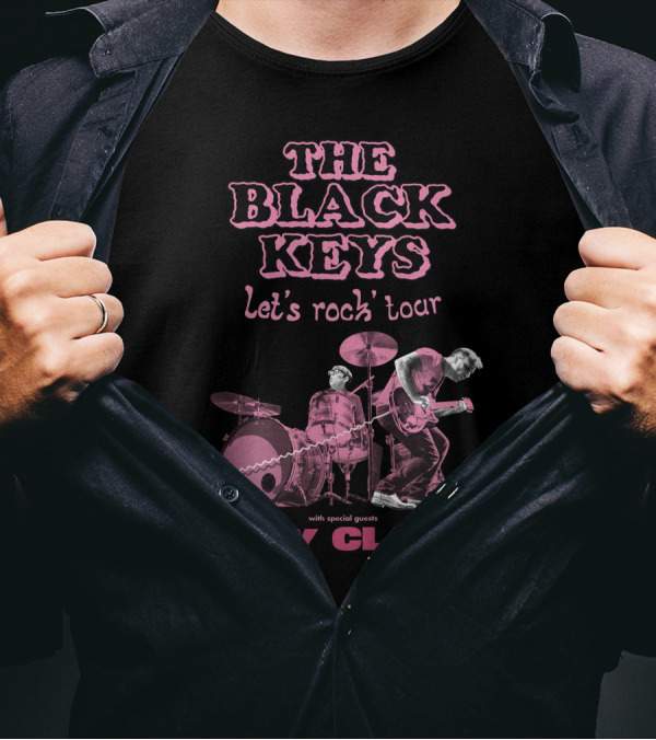 The Black Keys Let's Rock Tour With Special Guests Gary Clark Jr T-Shirt