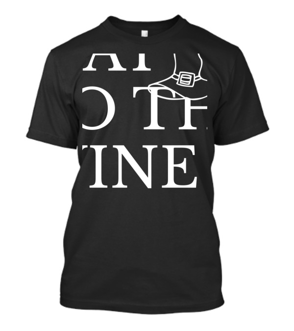 Witch Way To The Wine With Halloween Witch Hat T-Shirt
