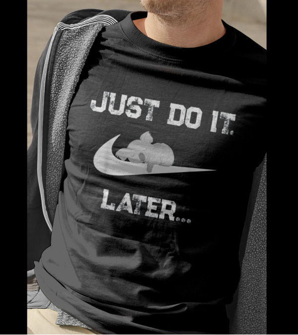 Just Do It Later Funny Sleepy Koala T-Shirt