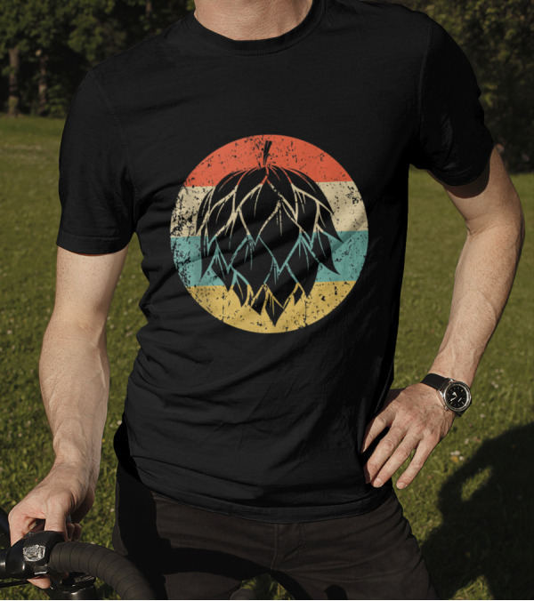 Craft Beer Hops Vintage T-Shirt