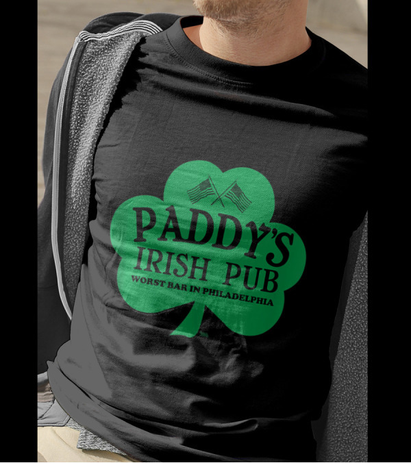 It's Always Sunny Paddy's Irish Pub Clover Worst Bar In Philadelphia T-Shirt