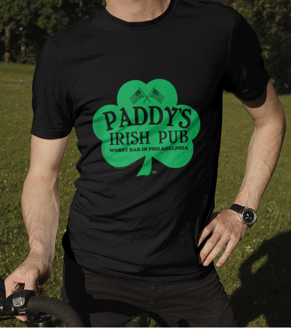 It's Always Sunny Paddy's Irish Pub Clover Worst Bar In Philadelphia T-Shirt