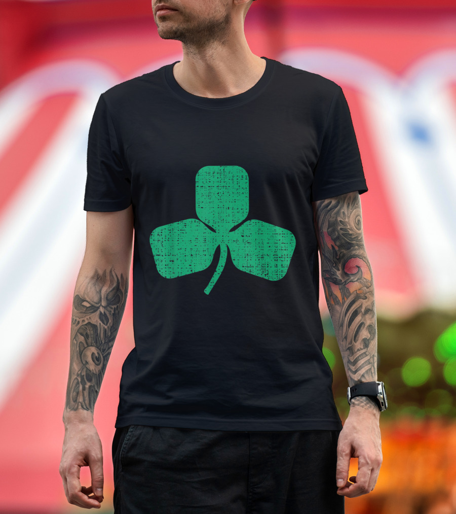 Shamrock Pickleball St Patricks Day Irish T-Shirt