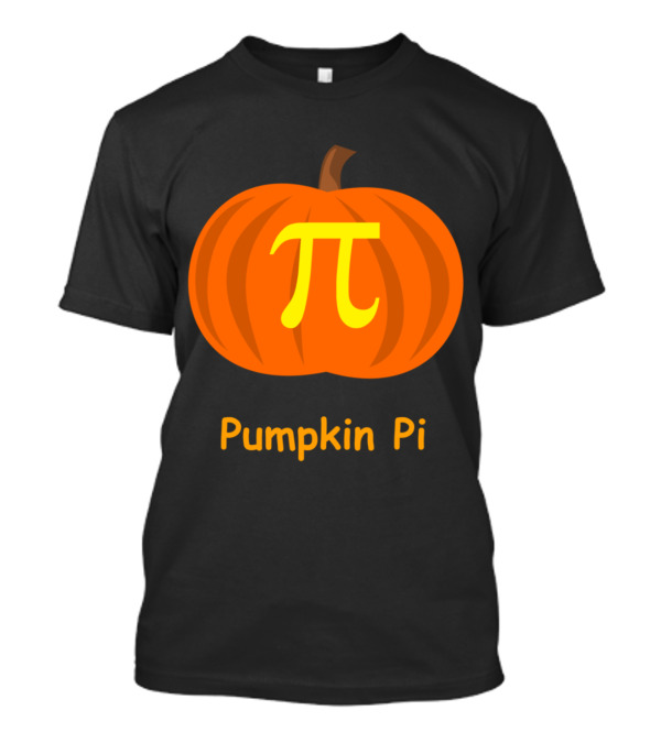 Pumpkin Pi Halloween Math Geek T-Shirt