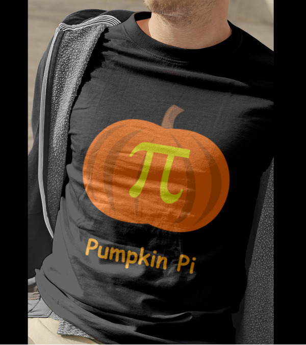 Pumpkin Pi Halloween Math Geek T-Shirt