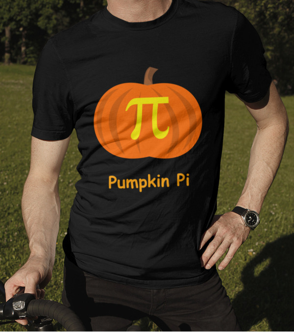Pumpkin Pi Halloween Math Geek T-Shirt