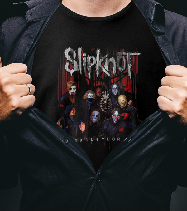 Slipknot We Are Not Your Kind Red Group Image T-Shirt
