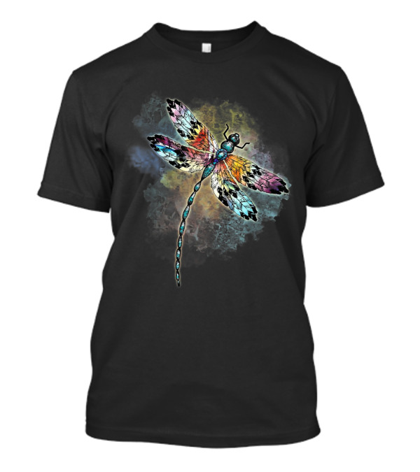 Colorful Dragonfly The Change Inside Of Me T-Shirt