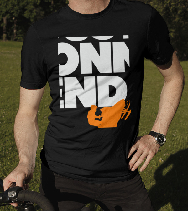 Just Gonna Send It Snowmobile Bold Text With Orange T-Shirt