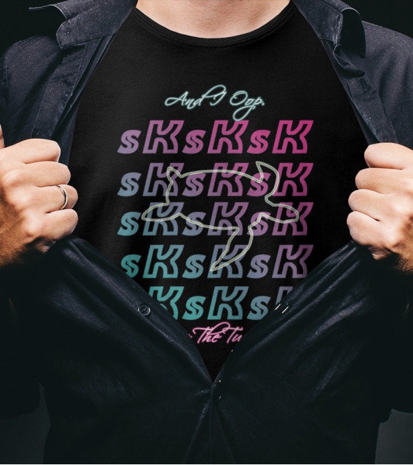 SkSkSk And I Oop Save The Turtle Meme Girls T-Shirt