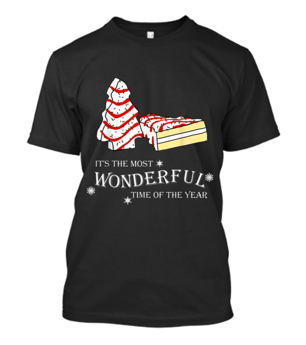It's The Most Wonderful Time Of The Year Cake And Tree T-Shirt