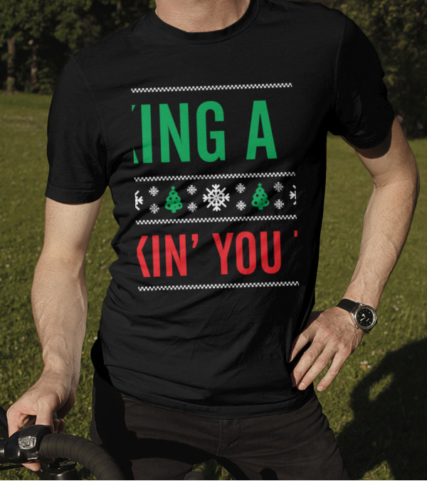 Making A Fist Knocking You Out Christmas T-Shirt