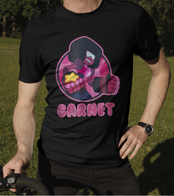 Garnet Steven Universe Gem Character Circle T-Shirt