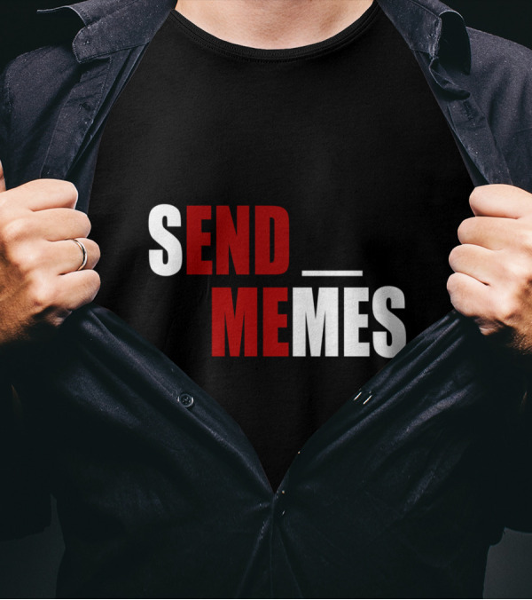 SEND MEMES Funny Dank Meme T-Shirt