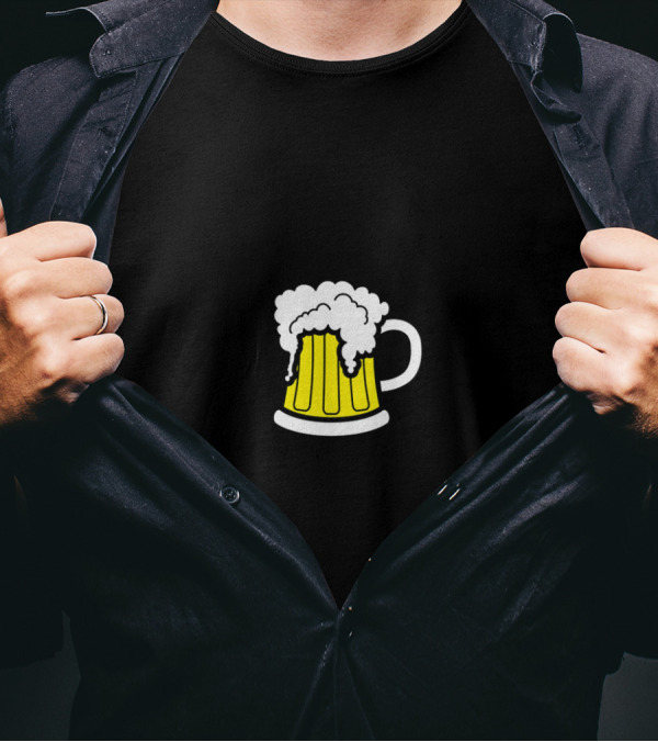 ENGINEER Powered By BEER Beer Mug T-Shirt