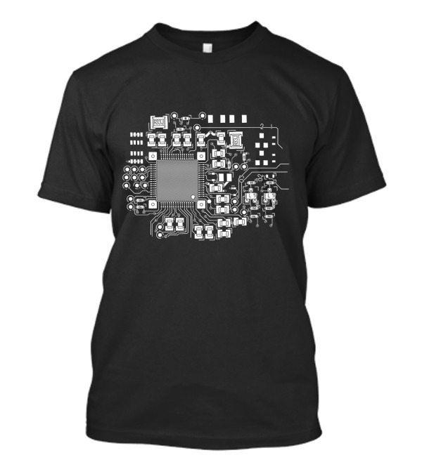 Trust Me I'm An Engineer Circuit Blueprint T-Shirt