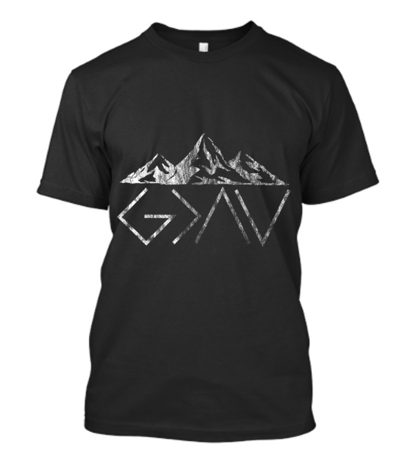 God Is Greater Than Our Highs And Our Lows Mountain T-Shirt