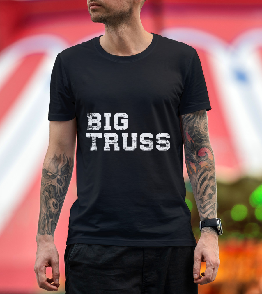 Big Truss Baltimore Maryland Football Fan Gear Ravens T-Shirt