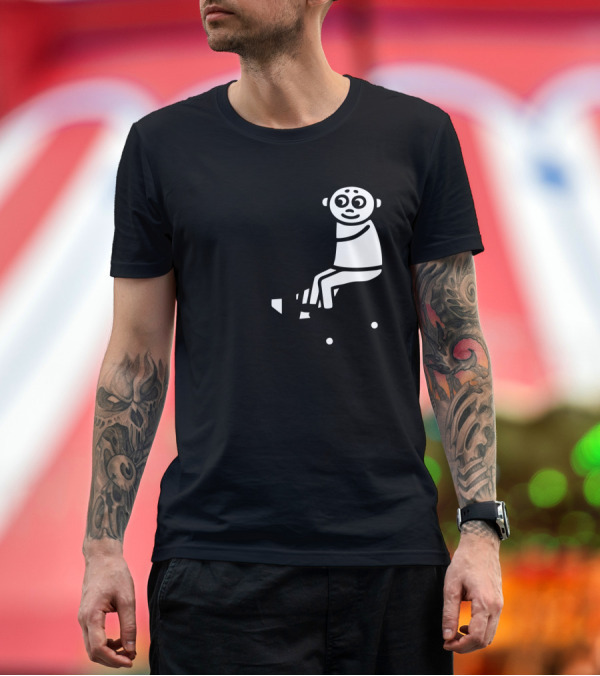 Premium T-Shirt: Forklifts Driver Cartoon Character T-Shirt Forklifts Driver Cartoon Character T-Shirt