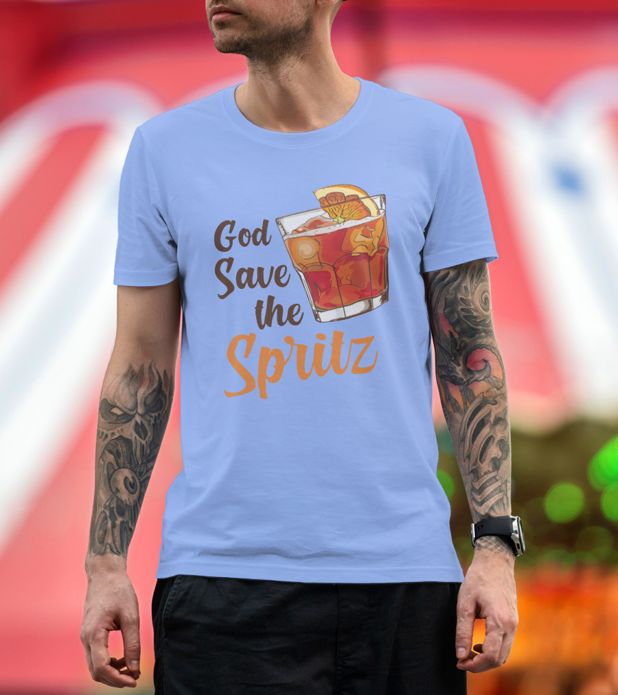 God Save The Spritz Cocktail T-Shirt