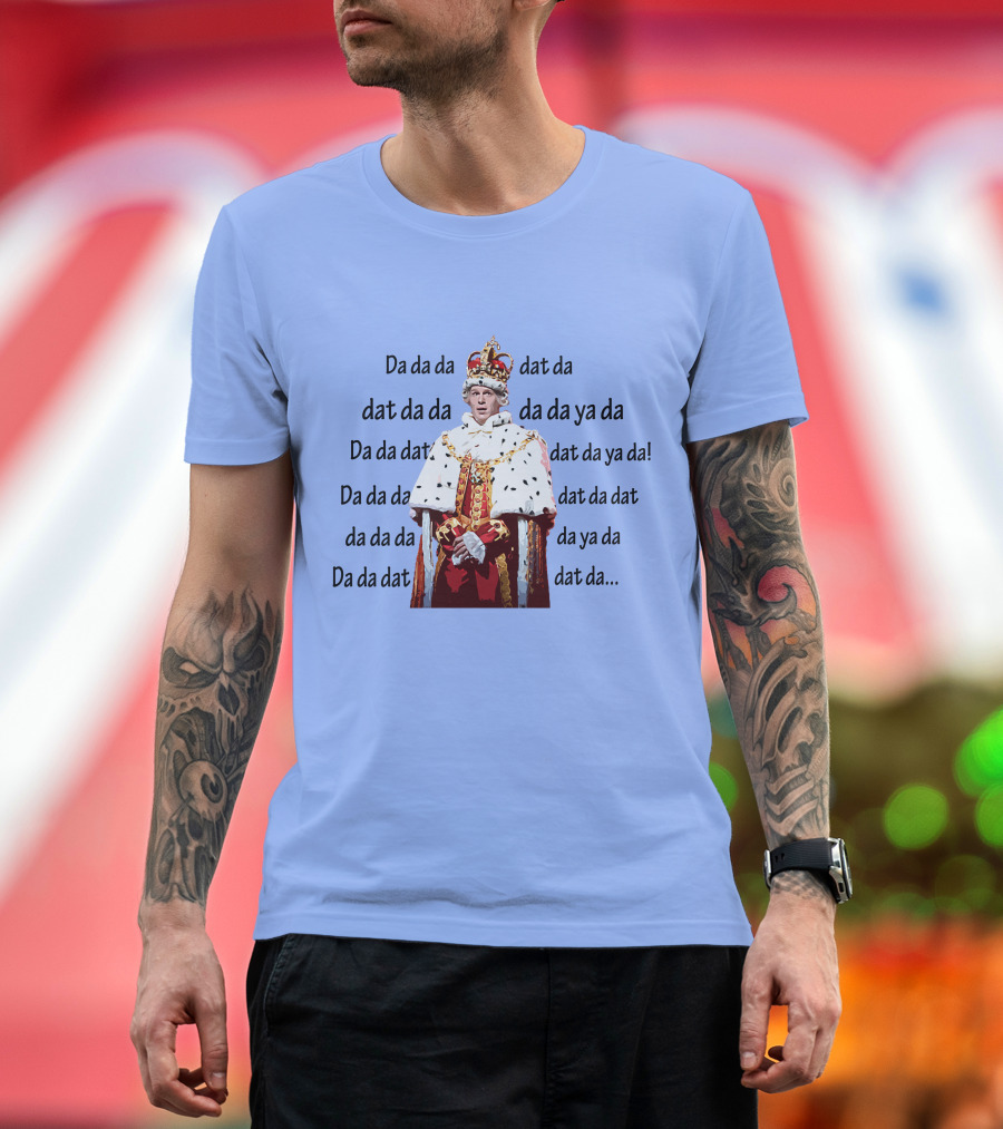 Hamilton King George Da Da Chorus Lyrics T-Shirt