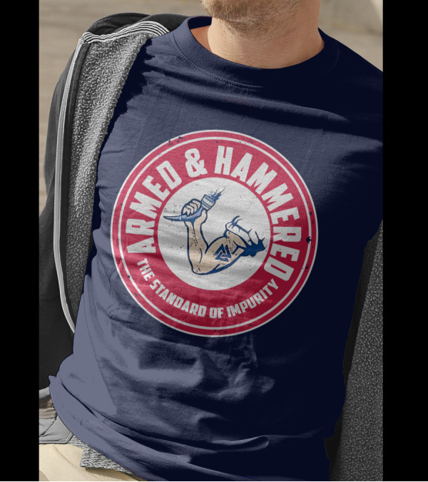 Armed And Hammered Viking Norse The Standard Of Impurity T-Shirt