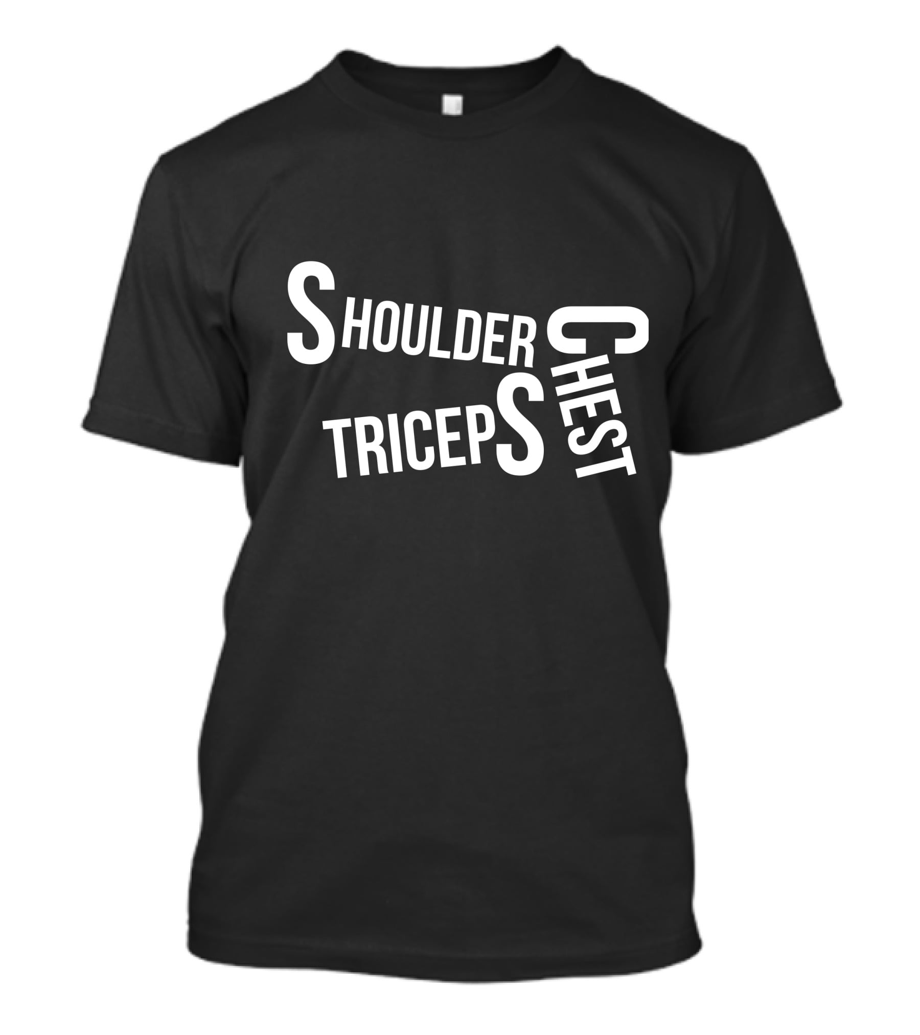 Gym Lover Shoulder Chest Triceps T-Shirt