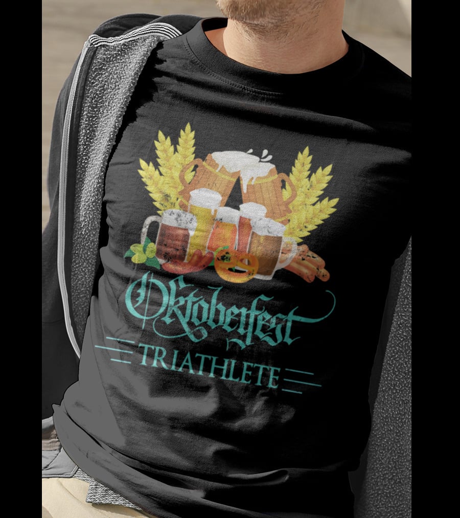 Oktoberfest Triathlete Beer T-Shirt