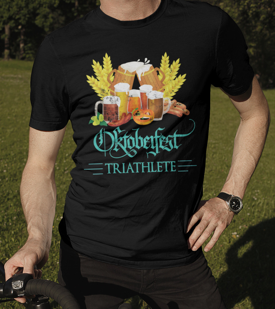 Oktoberfest Triathlete Beer T-Shirt