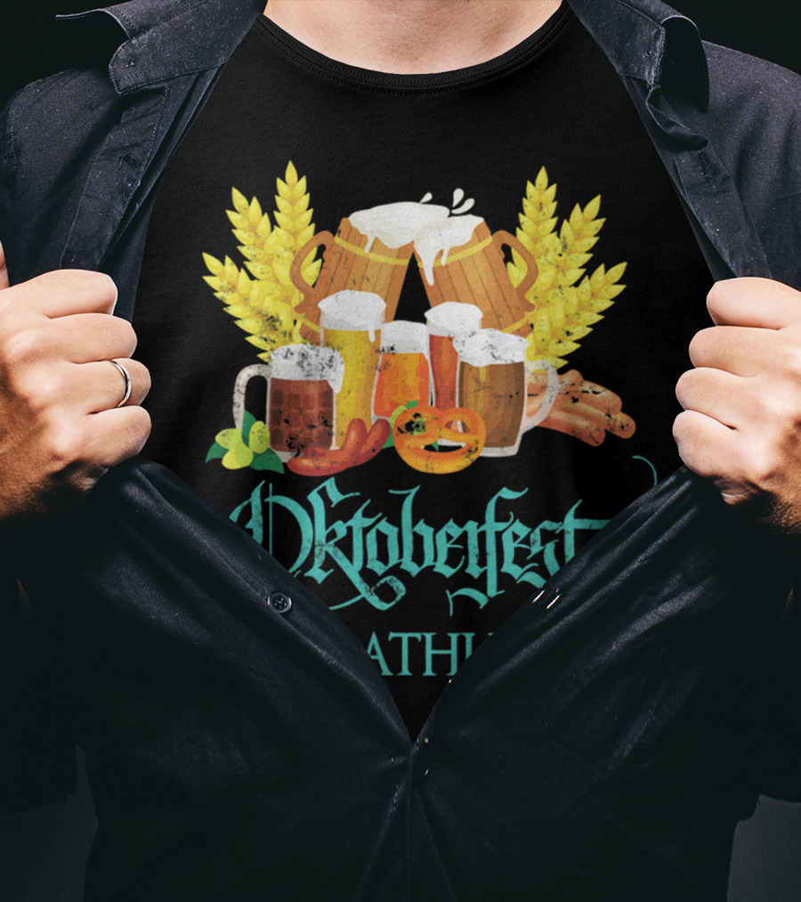 Oktoberfest Triathlete Beer T-Shirt