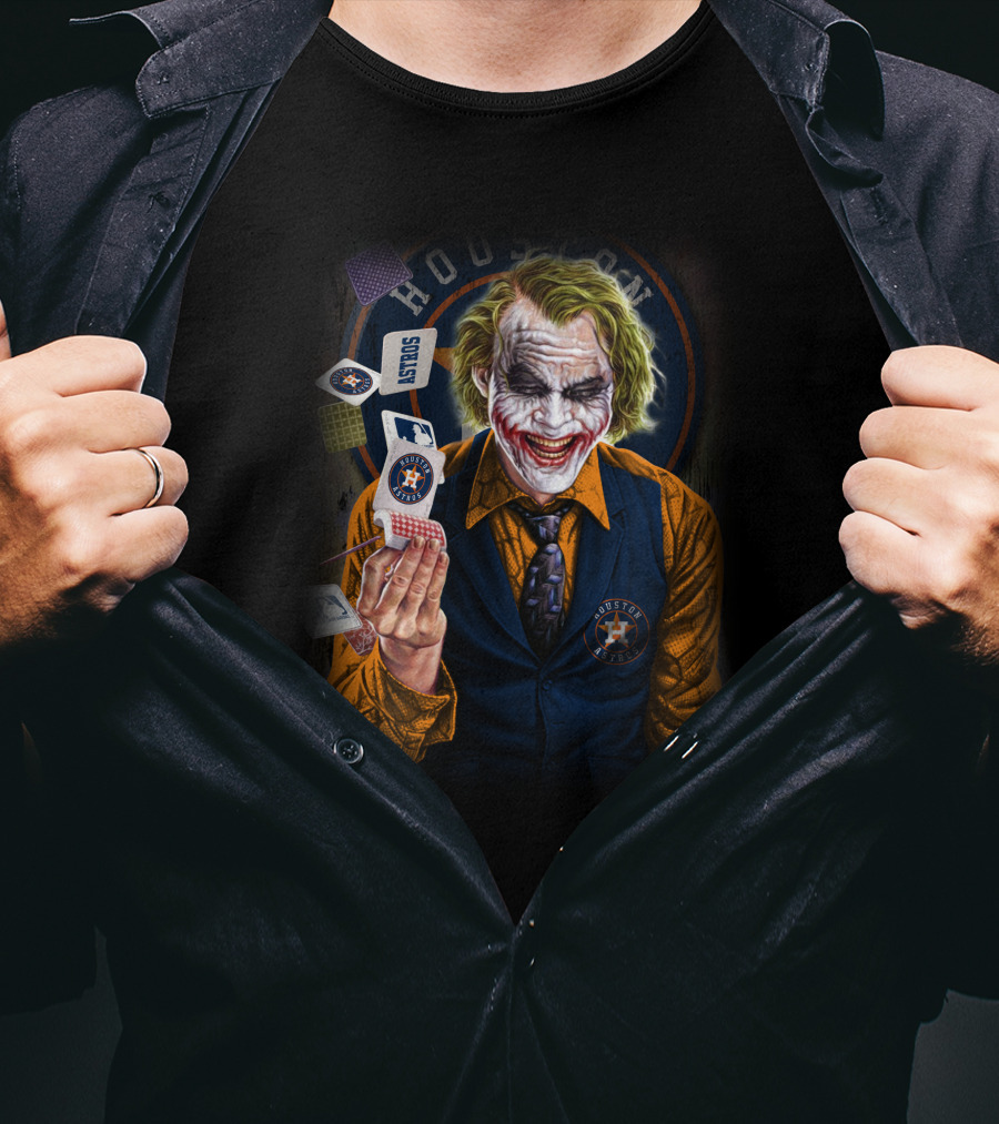 Houston Astros Joker Fan T-Shirt