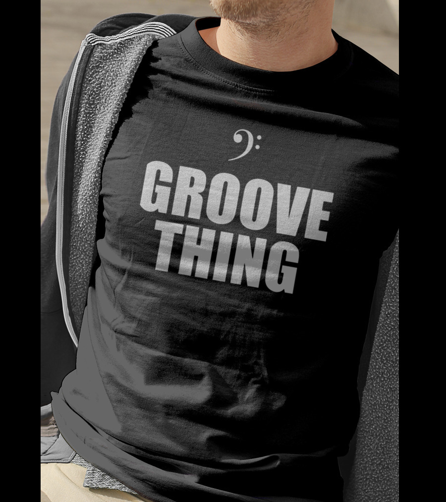 Groove Thing Bass Clef T-Shirt