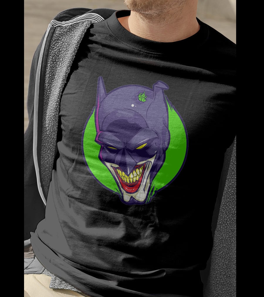 Bat Joke Evil Grin Mashup T-Shirt