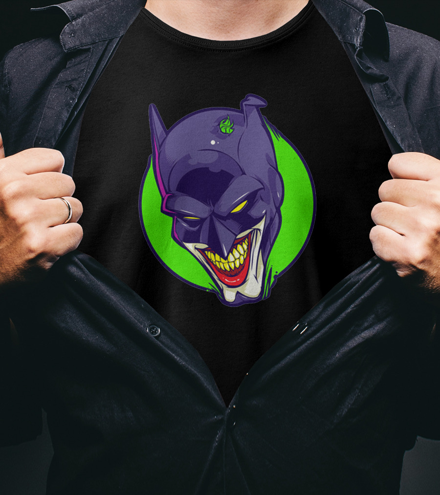 Bat Joke Evil Grin Mashup T-Shirt