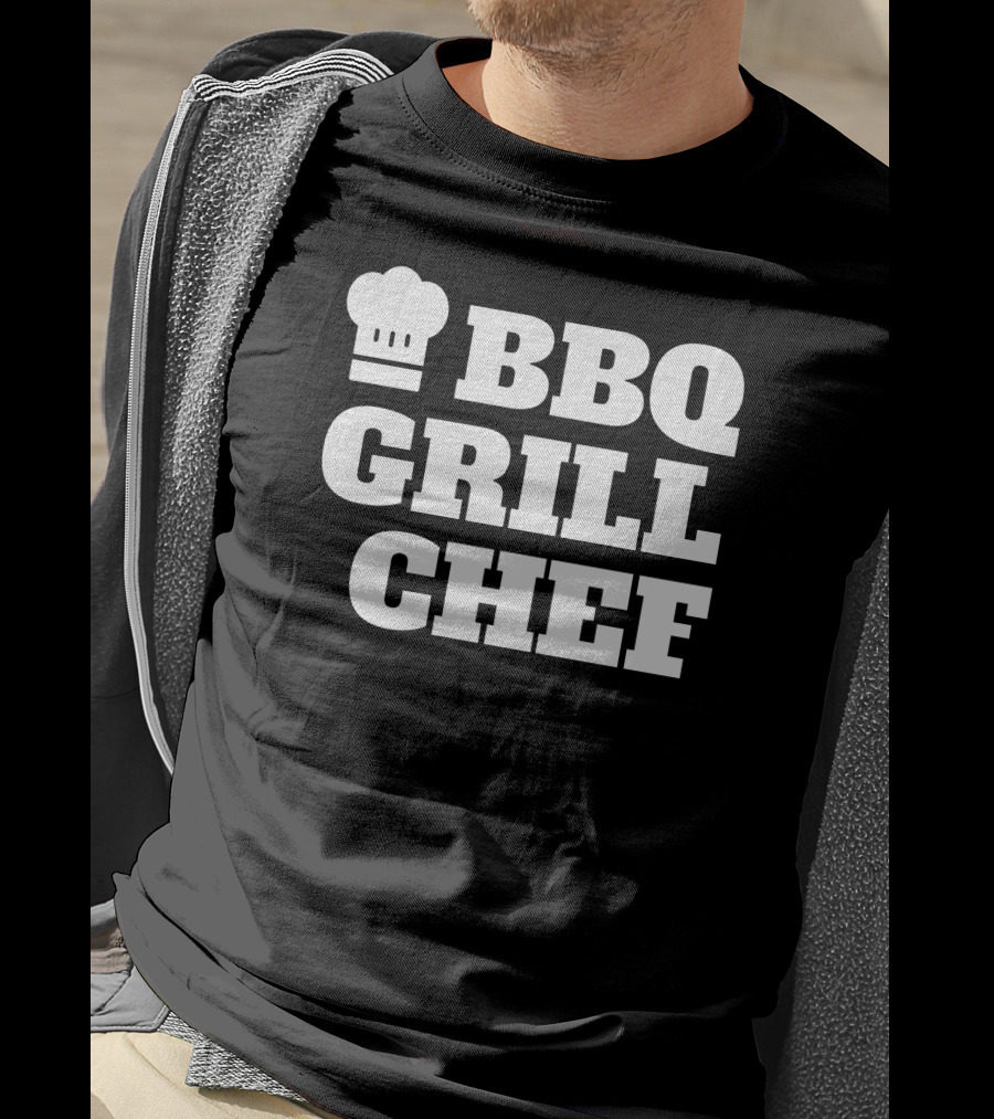 BBQ Grill Chef Cooking Hat T-Shirt