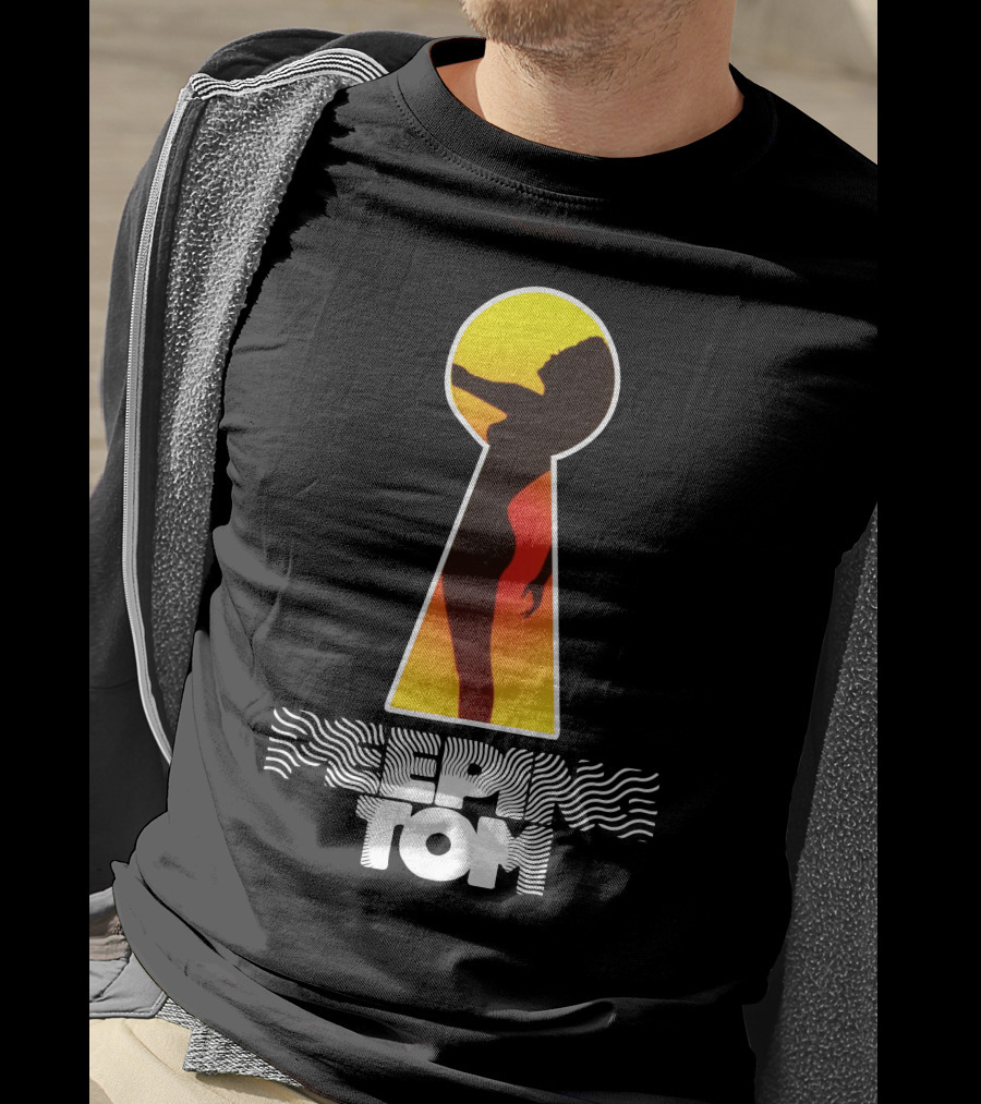 Peeping Tom 2006 Keyhole Silhouette Sunset T-Shirt