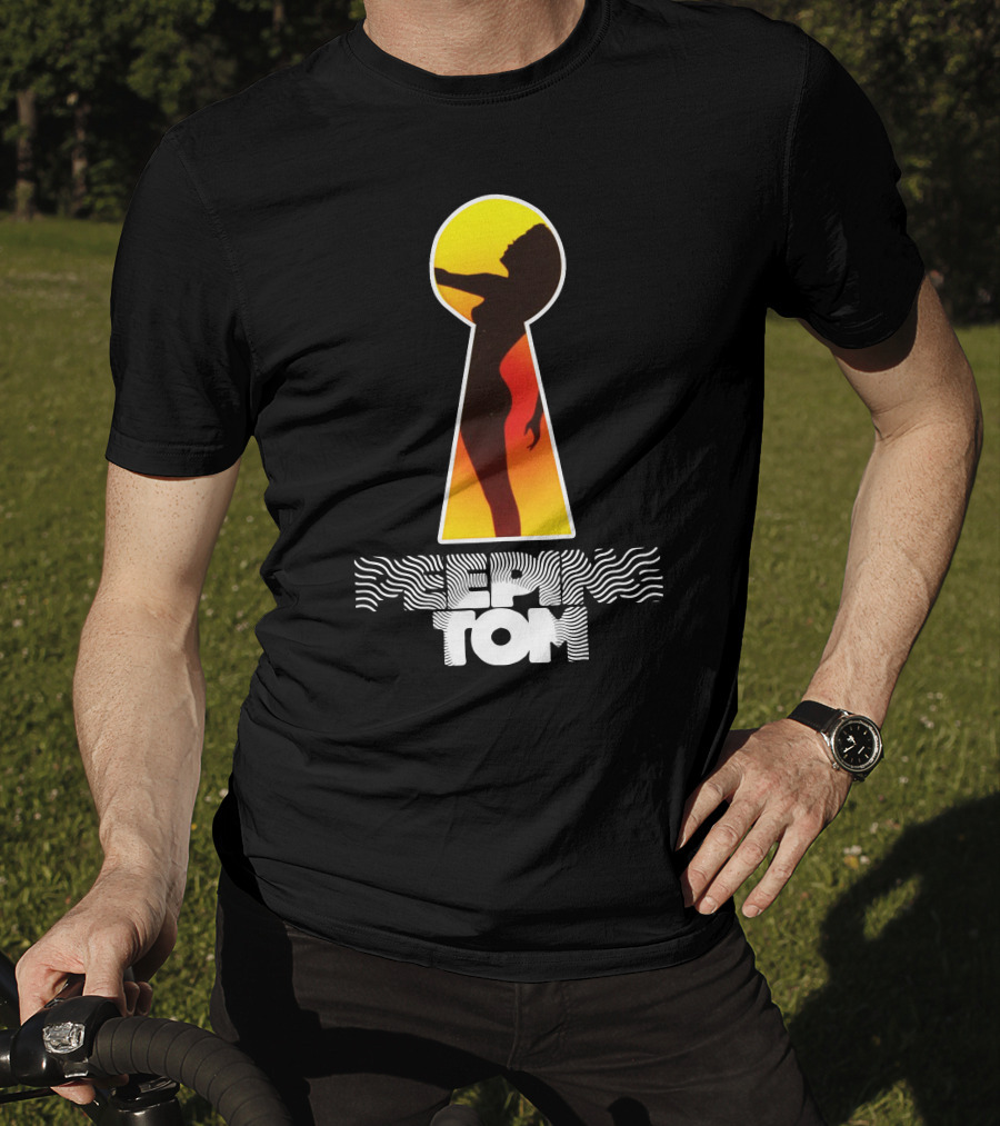 Peeping Tom 2006 Keyhole Silhouette Sunset T-Shirt