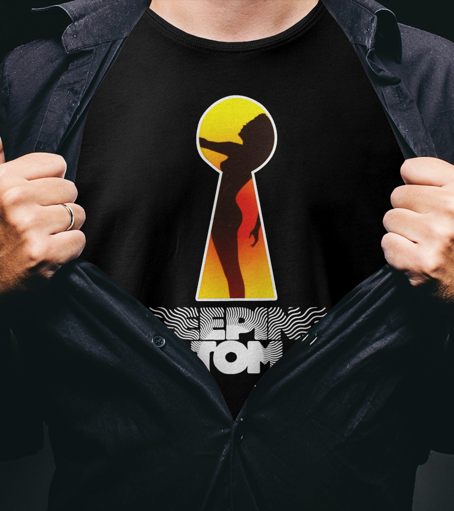 Peeping Tom 2006 Keyhole Silhouette Sunset T-Shirt