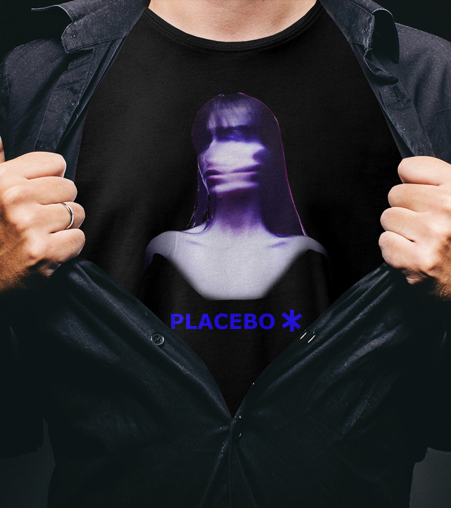 PLACEBO Purple Blur Girl T-Shirt