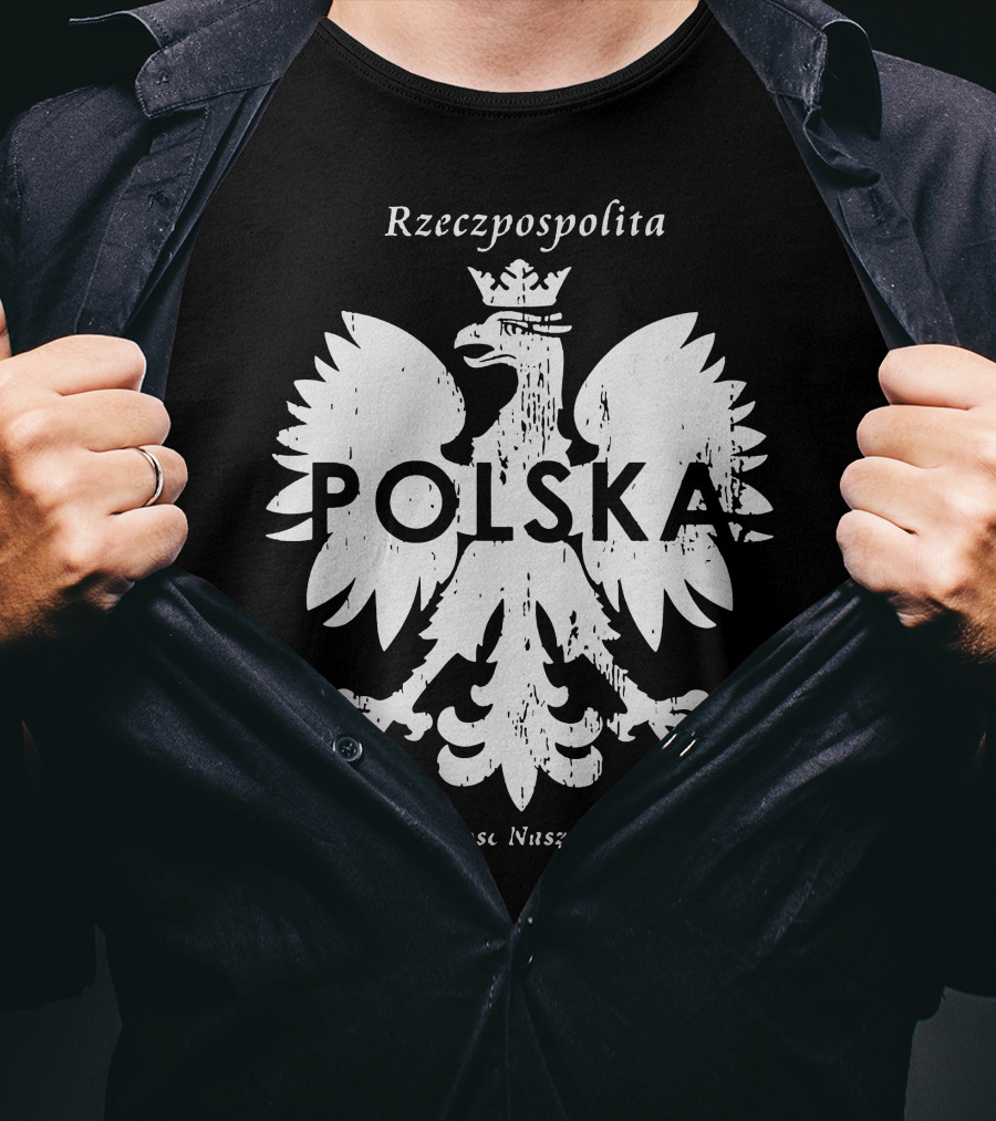 Rzeczpospolita Polska Polish Eagle Za Wolność Naszą I Waszą T-Shirt