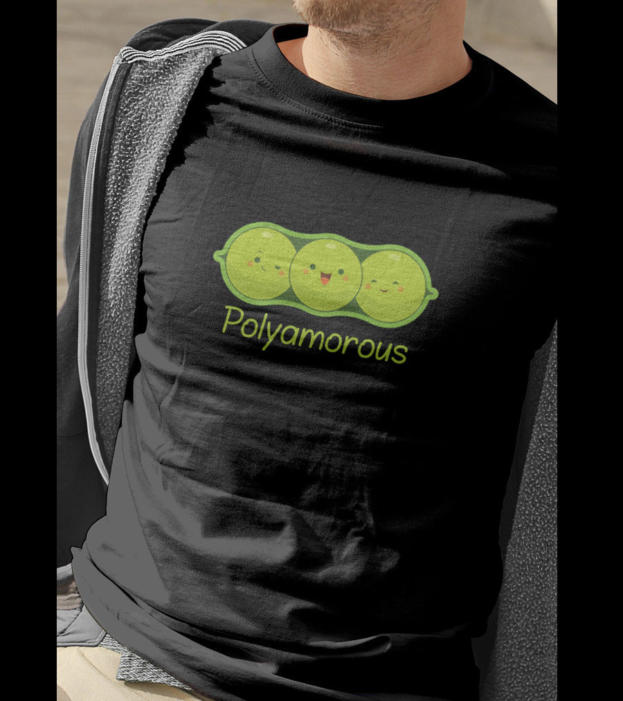 Polyamorous Peas Trio T-Shirt