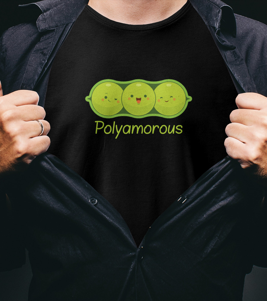 Polyamorous Peas Trio T-Shirt