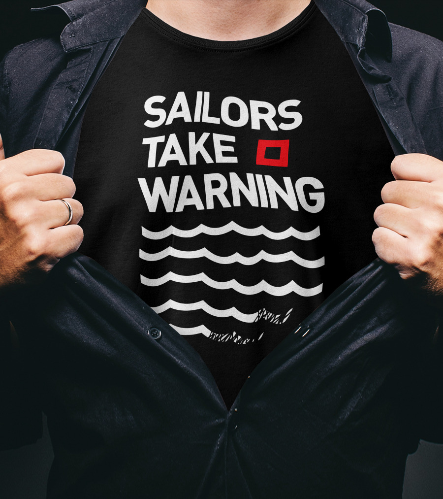 Sailors Take Warning Red Sky Mornings T-Shirt