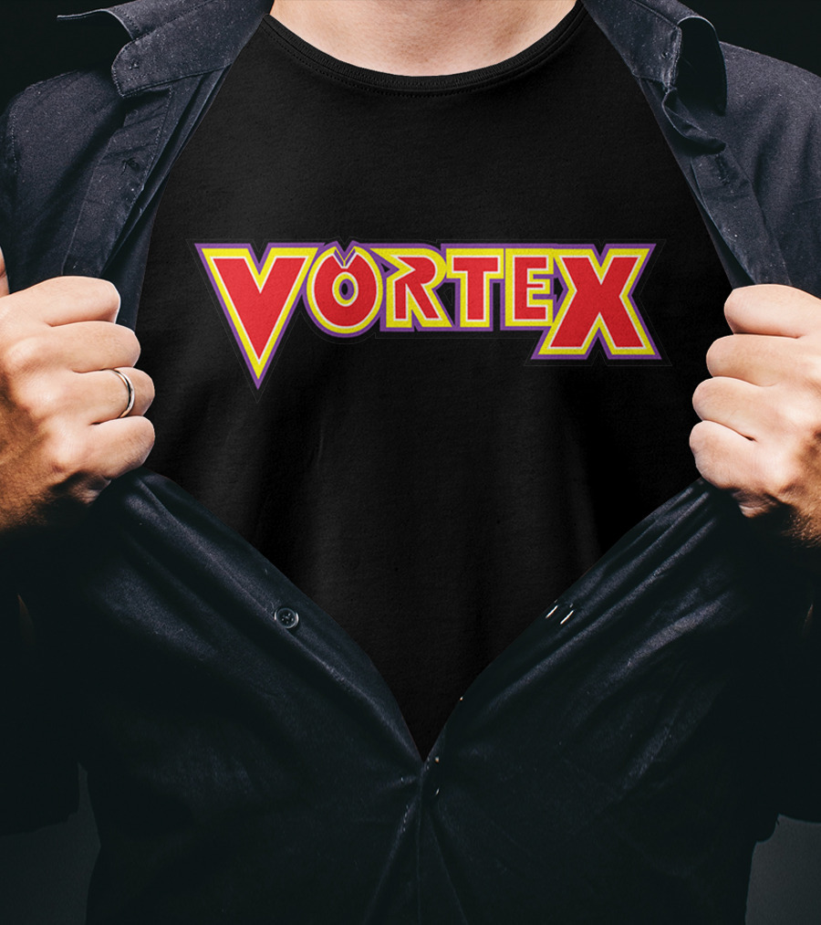 Vortex Roller Coaster Logo Theme Park Classic T-Shirt