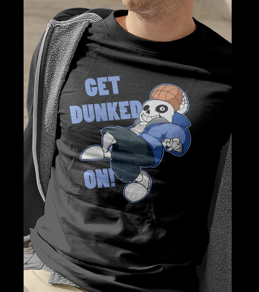 Sans Undertale Get Dunked On Basketball T-Shirt